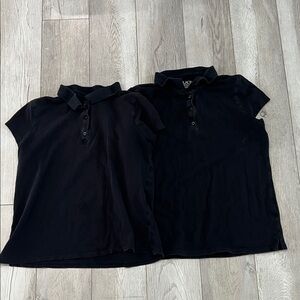 The Children's Place Black Polo Shirt Pair